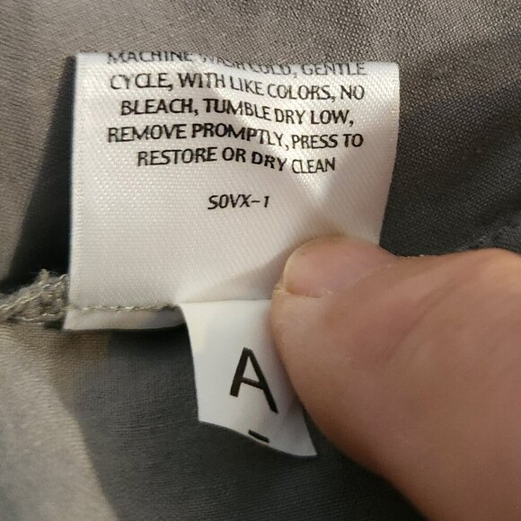 Eileen Fisher Gray Maxi Dress - Picture 5 of 6